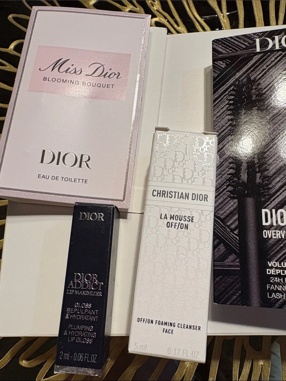 Dior Skincare & Makeup Collection in Pink, Black and Red